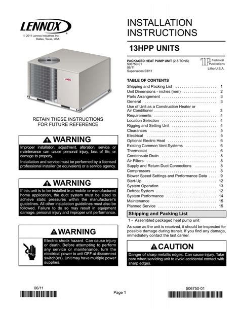 lennox package unit test mode|lennox l series manual.